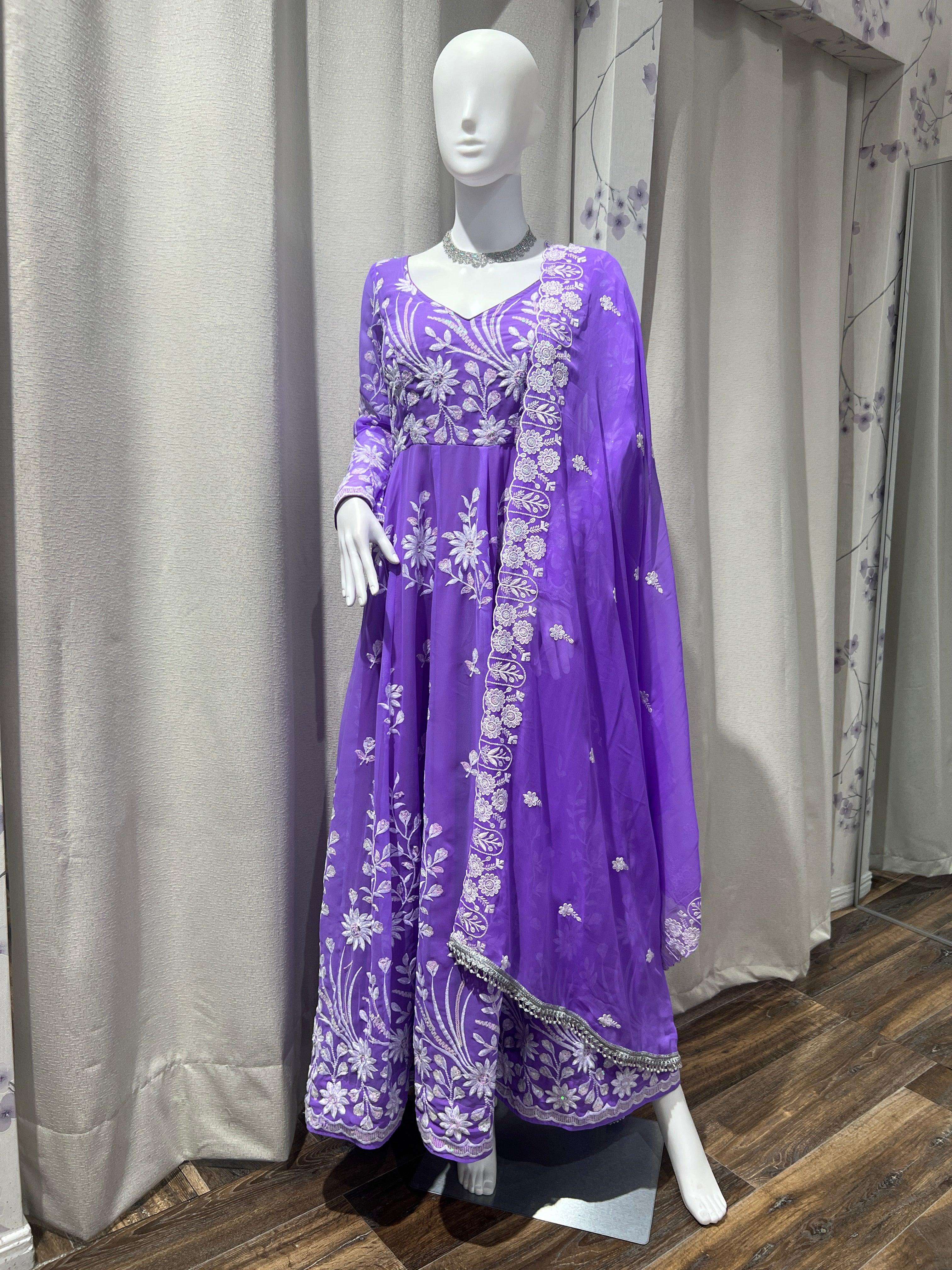 Lavender Gown - Boutique Nepal