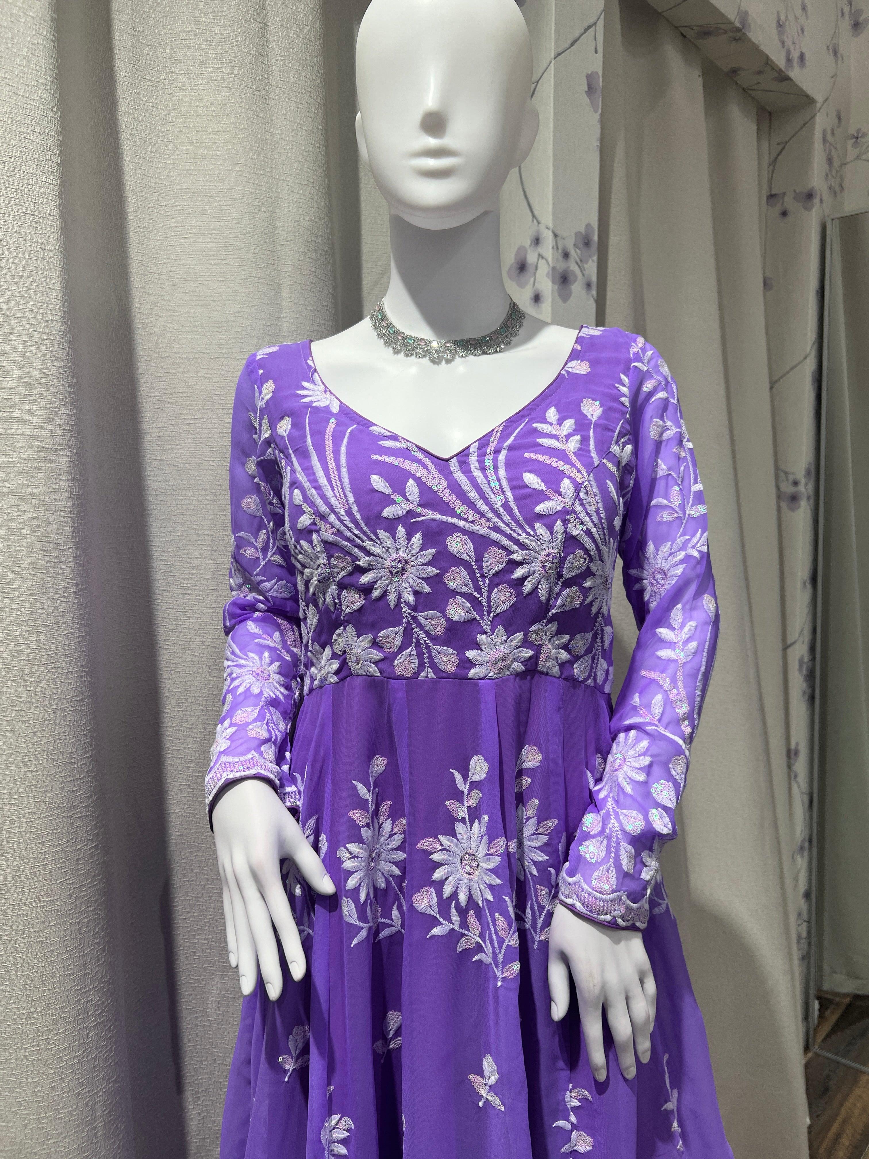 Lavender Gown - Boutique Nepal