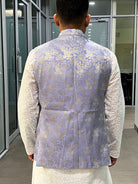 Lavender Nehru Jacket - Boutique Nepal Au