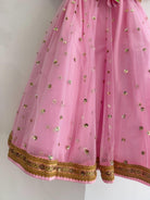 Lehenga Choli Set In Pink - Boutique Nepal