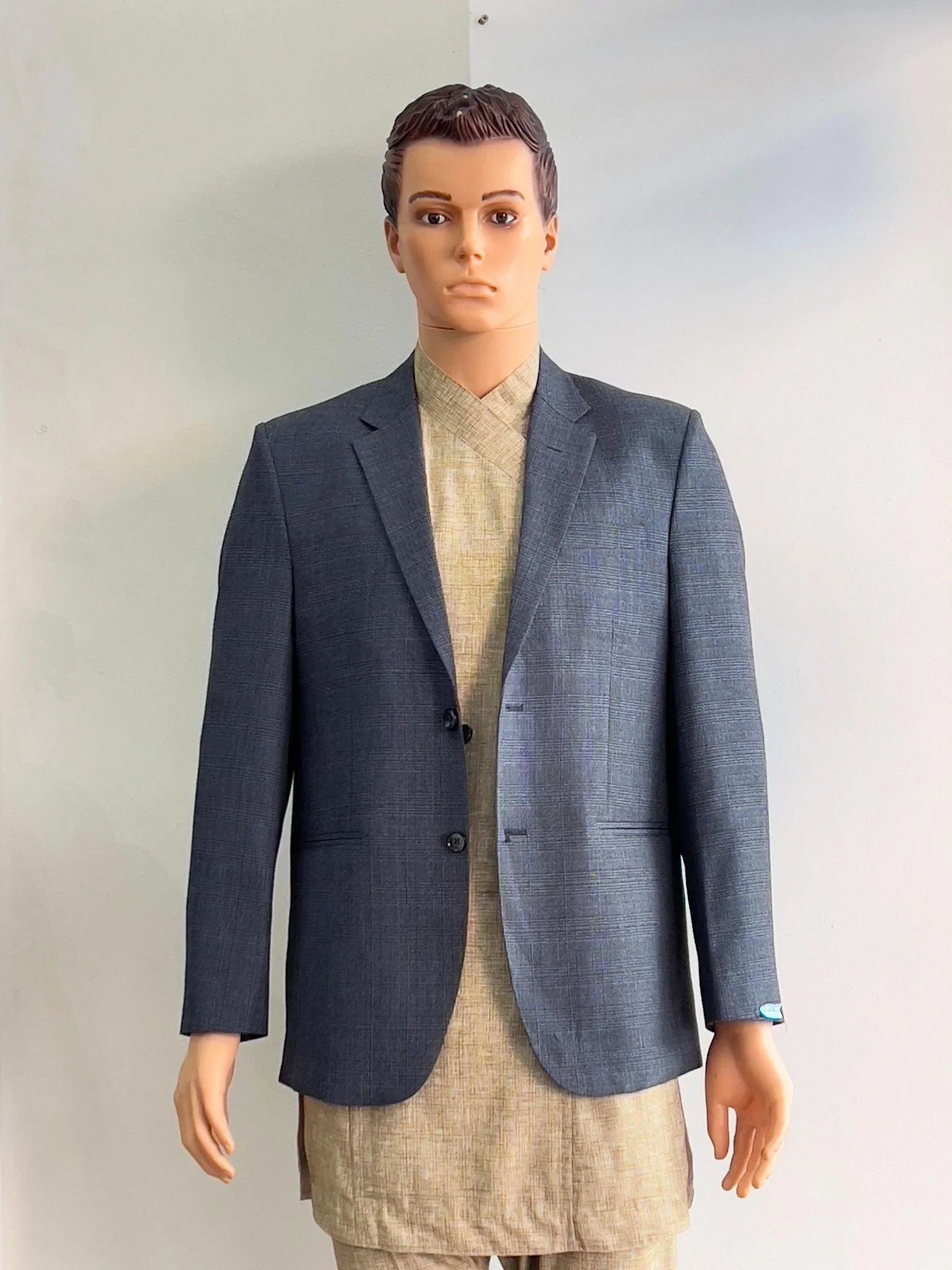 Mens Blazer In Charcol Color - Boutique Nepal