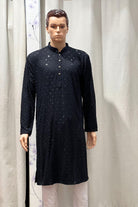 Mens Kurta Chikan Work - Boutique Nepal