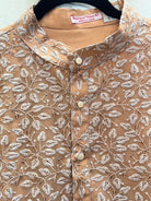 Mens Kurta Chikankari Work - Boutique Nepal