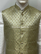 Mint Green Neru Jacket - Boutique Nepal Au