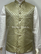 Mint Green Neru Jacket - Boutique Nepal Au