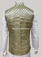 Mint Green Neru Jacket - Boutique Nepal Au