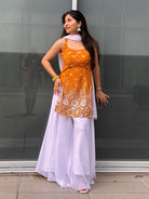 Mustrardyellow Kurthi Plazo Set - Boutique Nepal Australia 