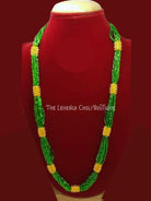 Naugedi Necklace Set In Green - Boutique Nepal Au