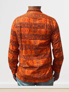 Om Print kurta/ Shirt Full Sleeve - Boutique Nepal