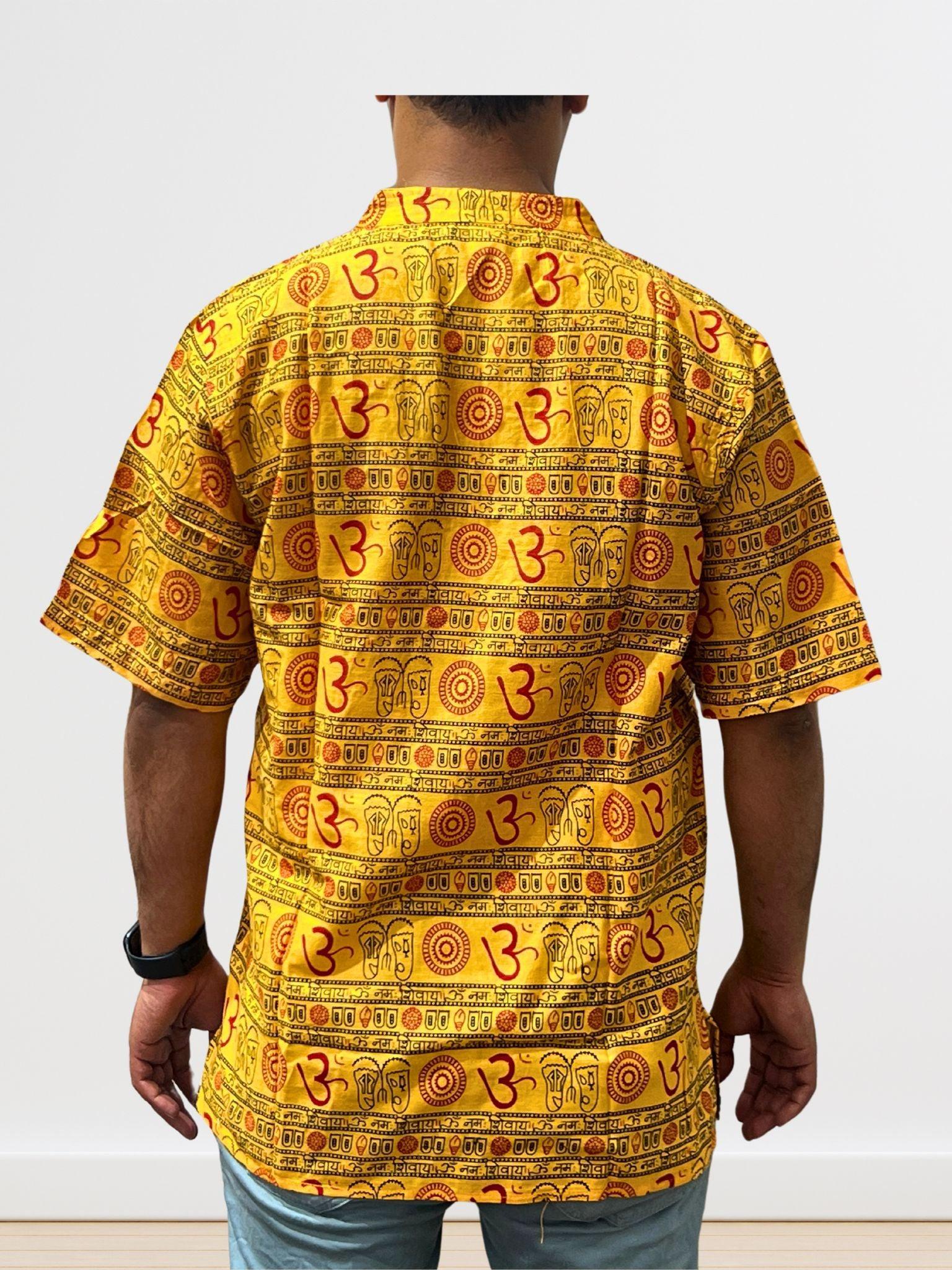 Om Print T- Shirt Unisex - Boutique Nepal