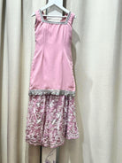 Pastel Pink Designer Sharara Kurta Set - Boutique Nepal