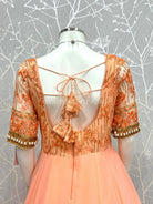 Peach Designer Gown - Boutique Nepal