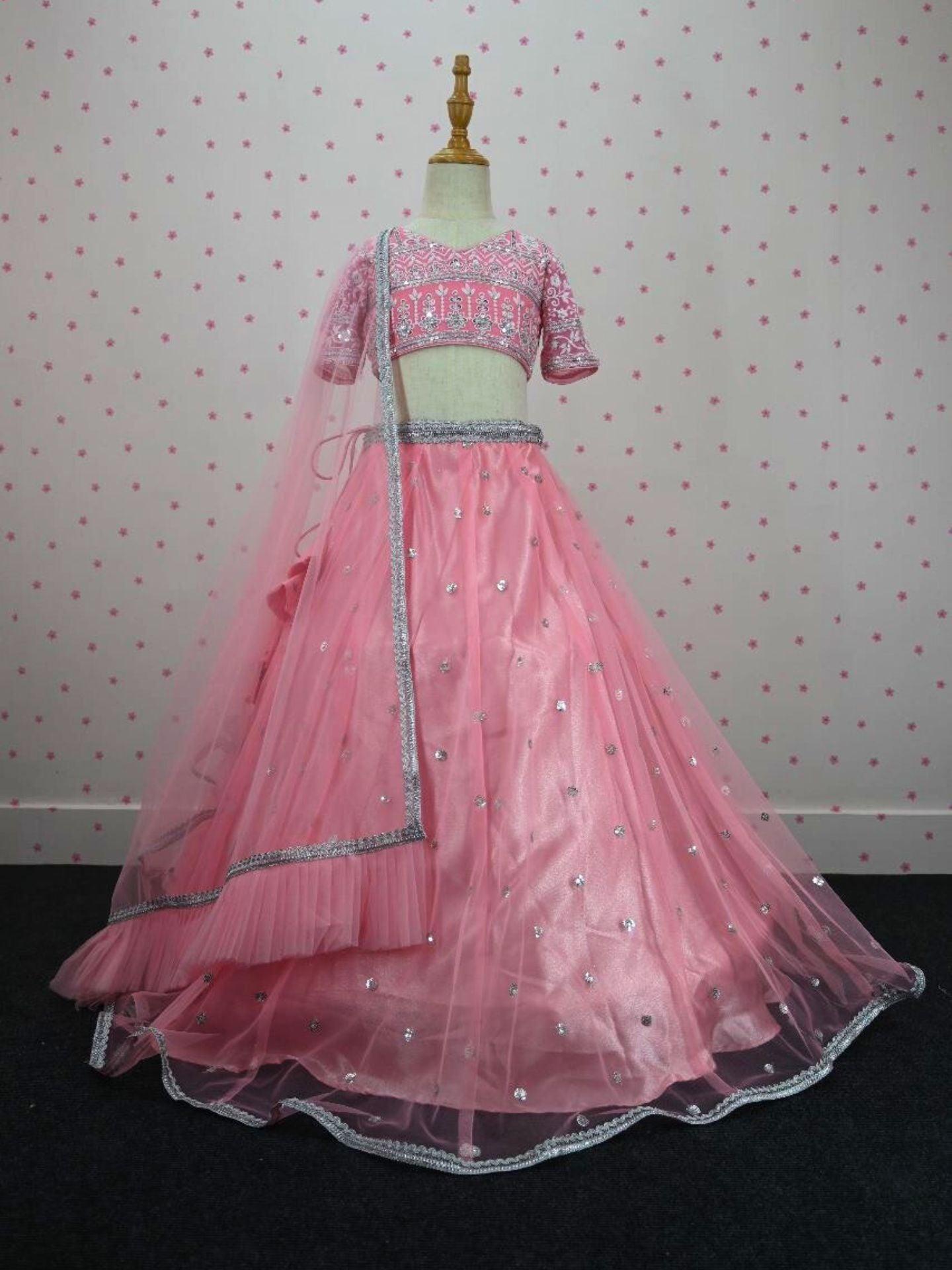 Peach Girl Lehenga Set - Boutique Nepal