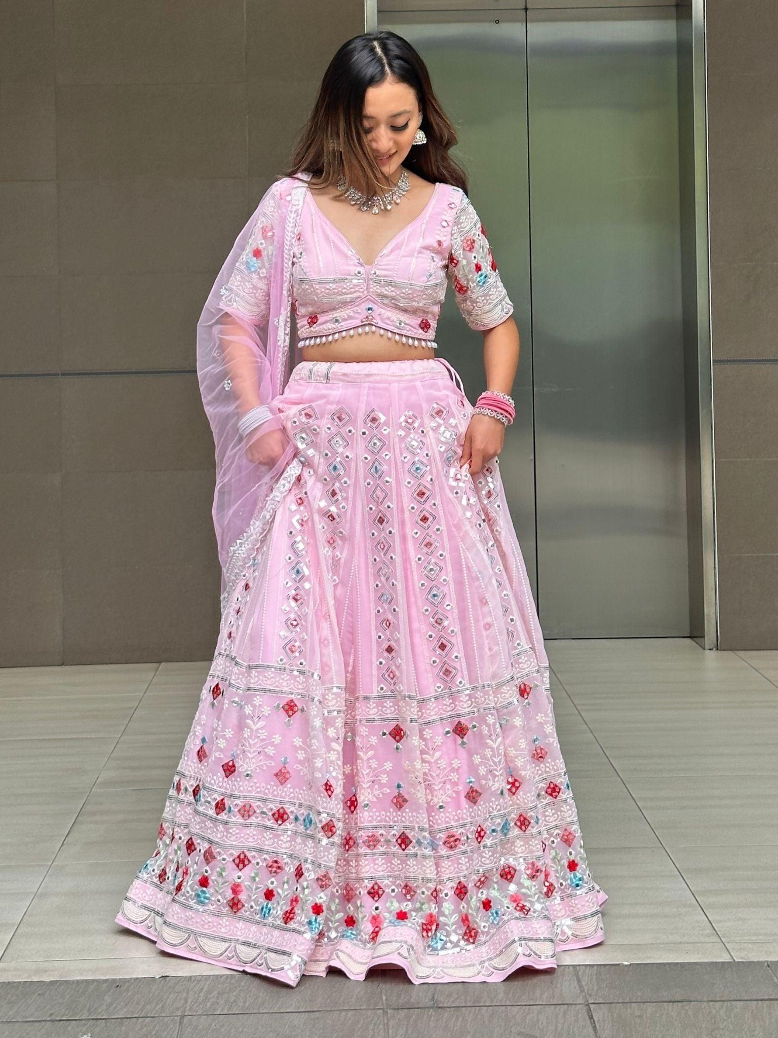 Pink Lehenga Set - Boutique Nepal