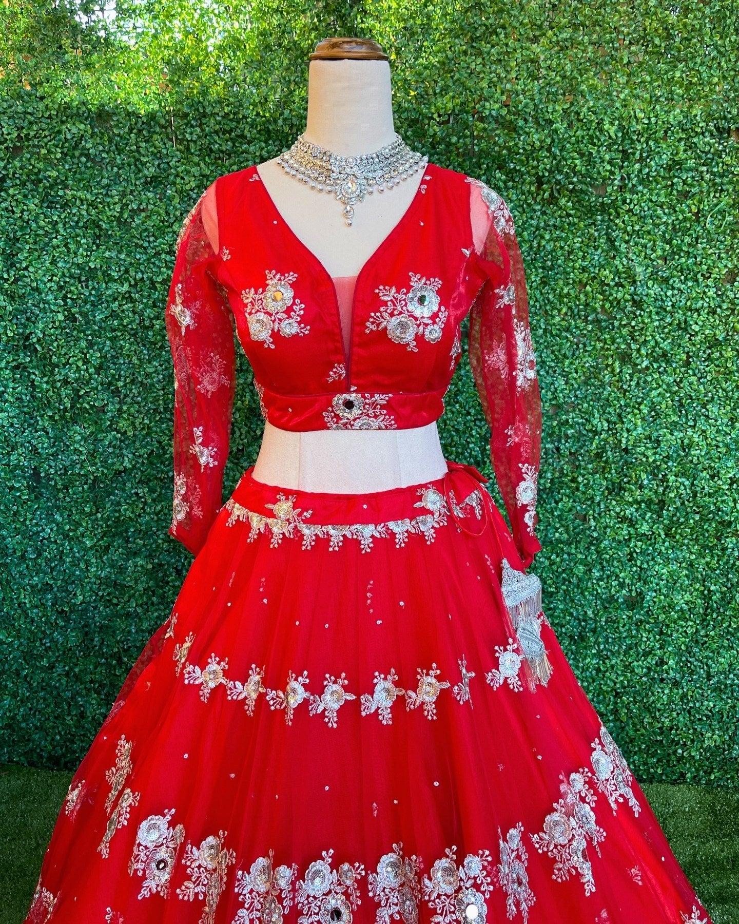 Silver Semi Stitched Party Wear Designer Lehenga Choli at Rs 5499 in Surat