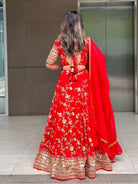 Red Lehenga Set - Boutique Nepal