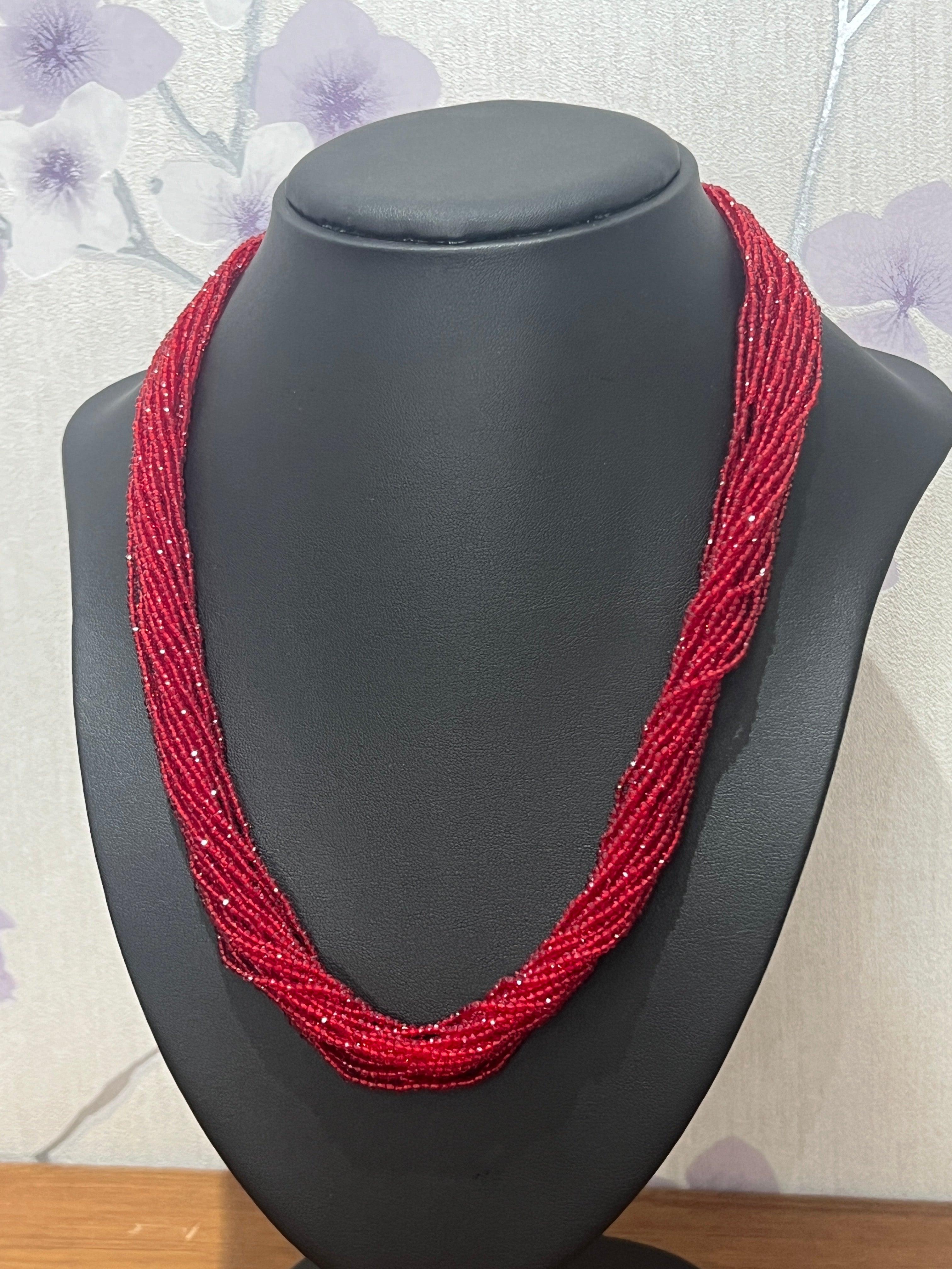 Red Simple Hydro Pote - Boutique Nepal