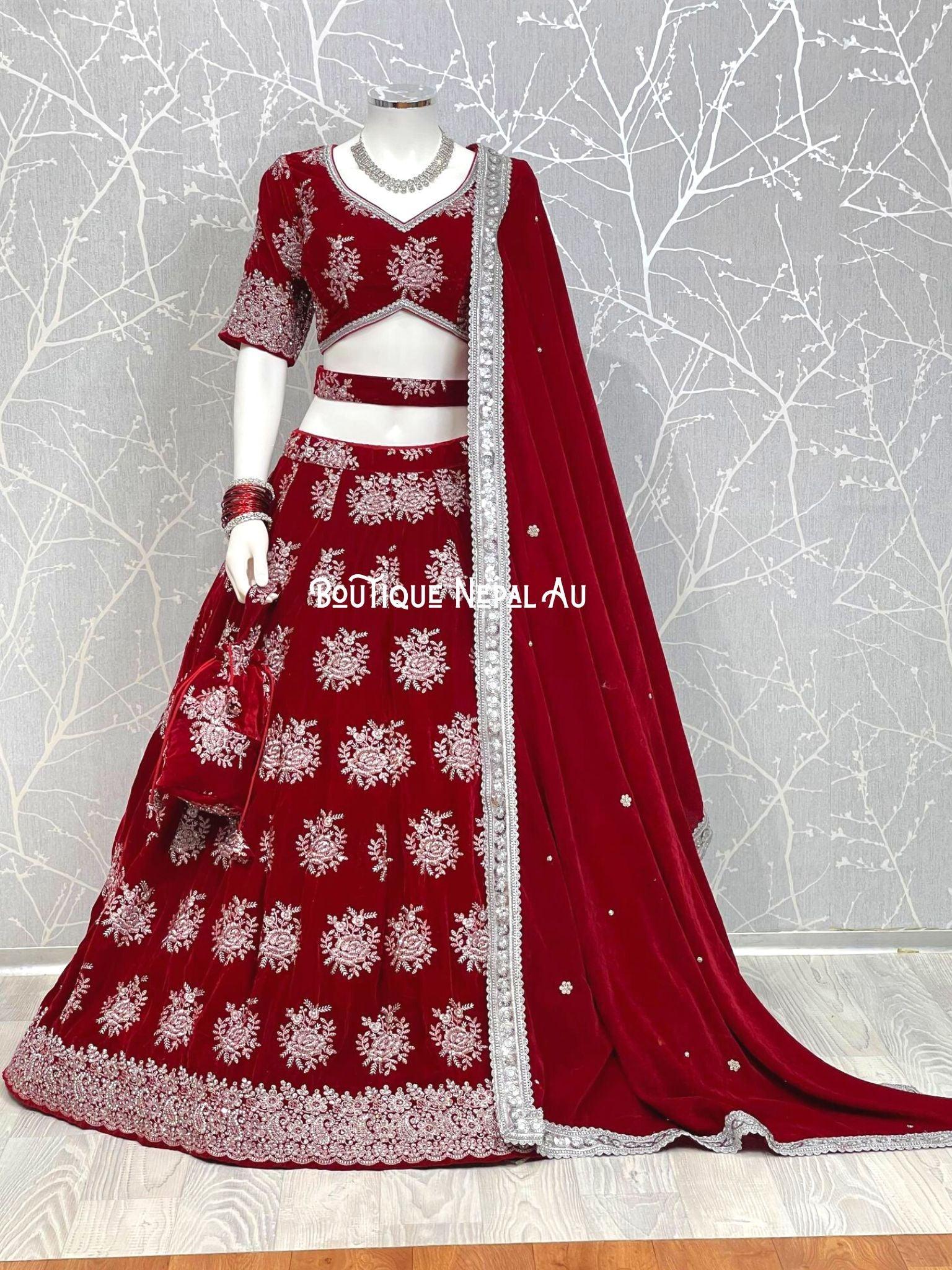 Dulhan ka hotsell lehenga choli