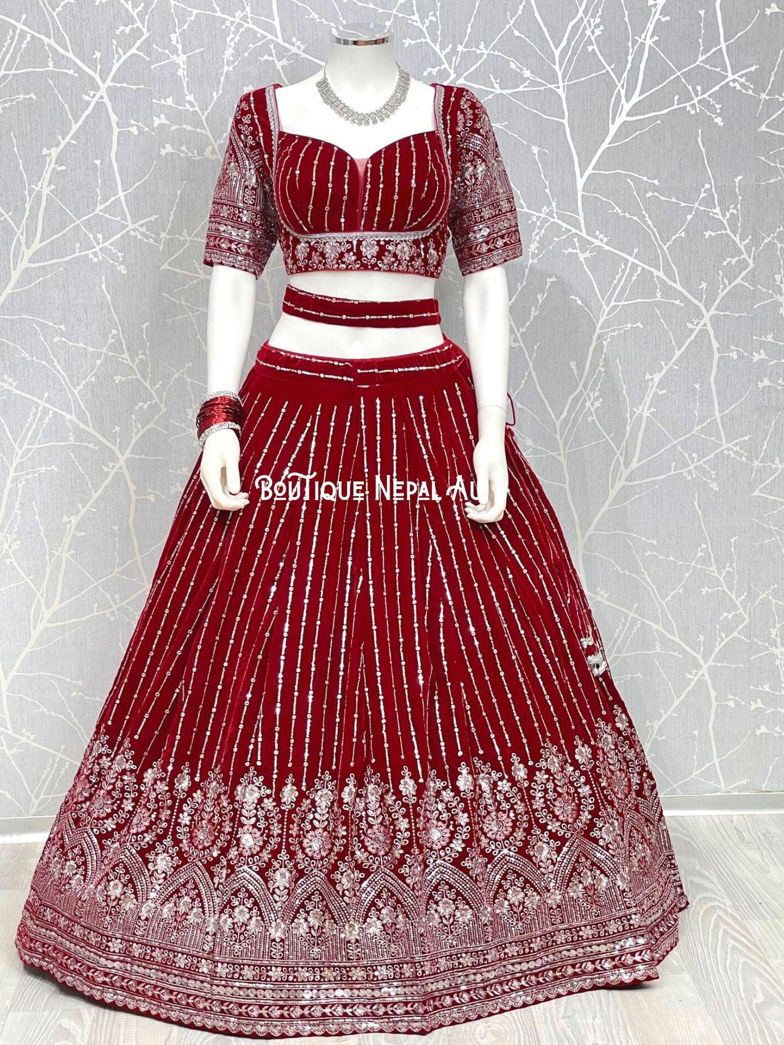 Bridal Wedding Lehengas – Boutique Nepal