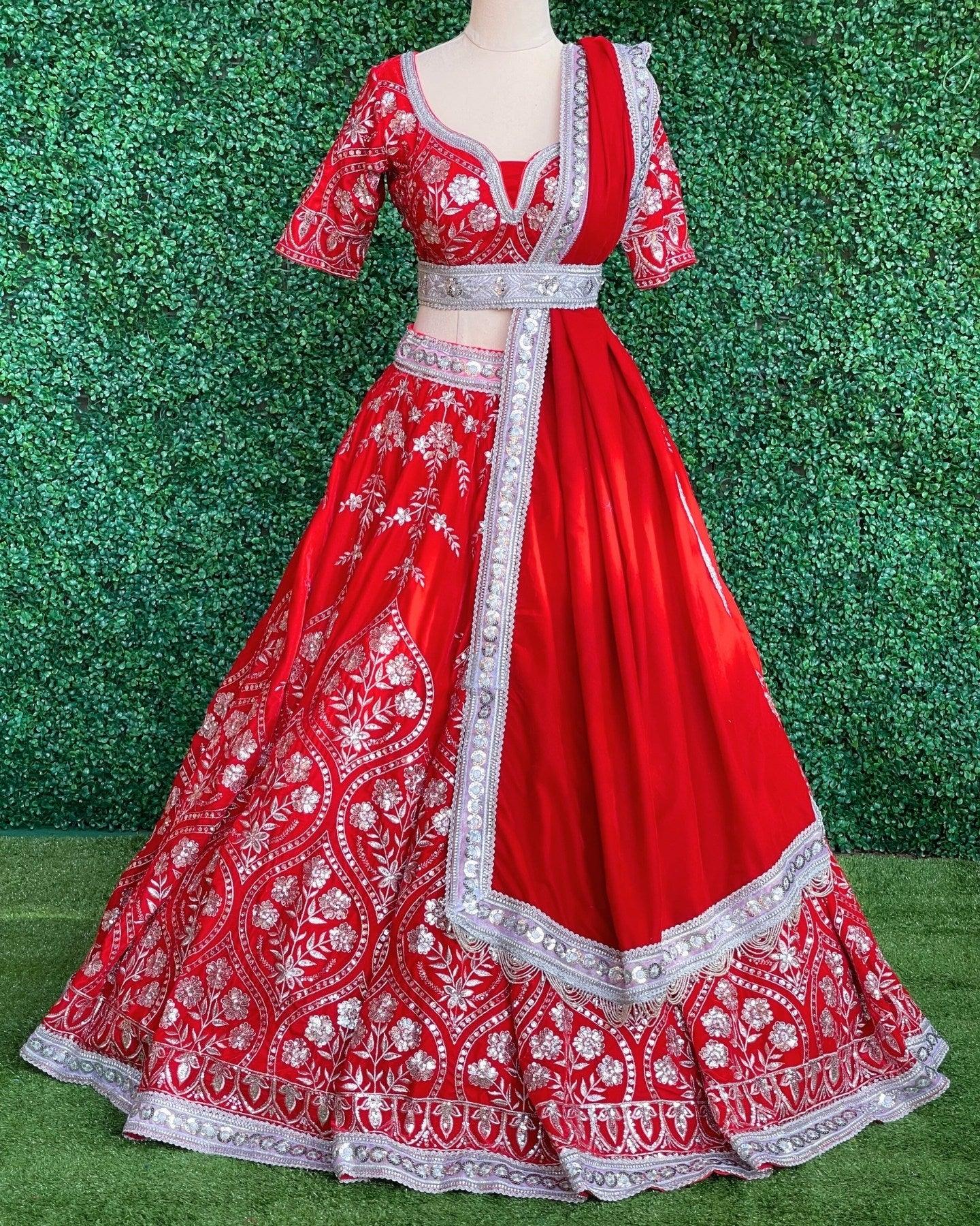 Ameera Lehenga – VAMA DESIGNS Indian Bridal Couture