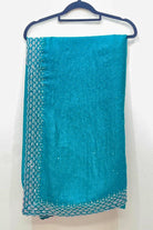 Sister Gift Pack - Fendi Silk Stone Work - Turquoise