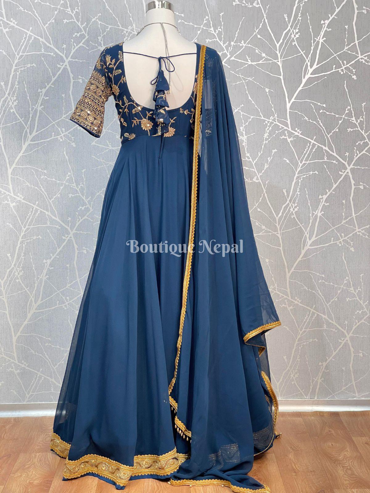 Gown on sale 1000 rupees