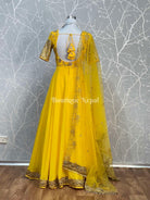 Yellow Designer Gown - Boutique Nepal