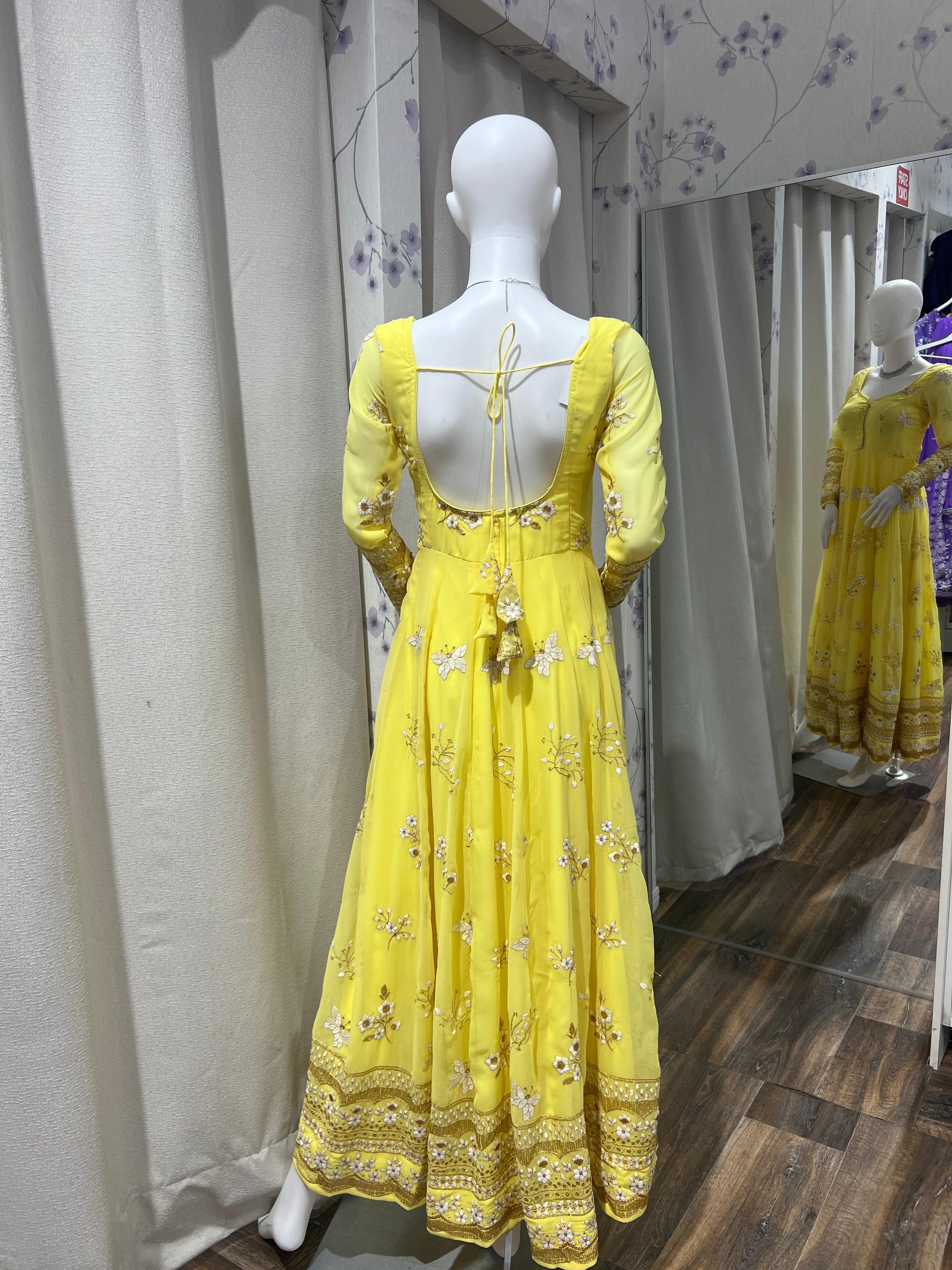 Yellow Gown - Boutique Nepal