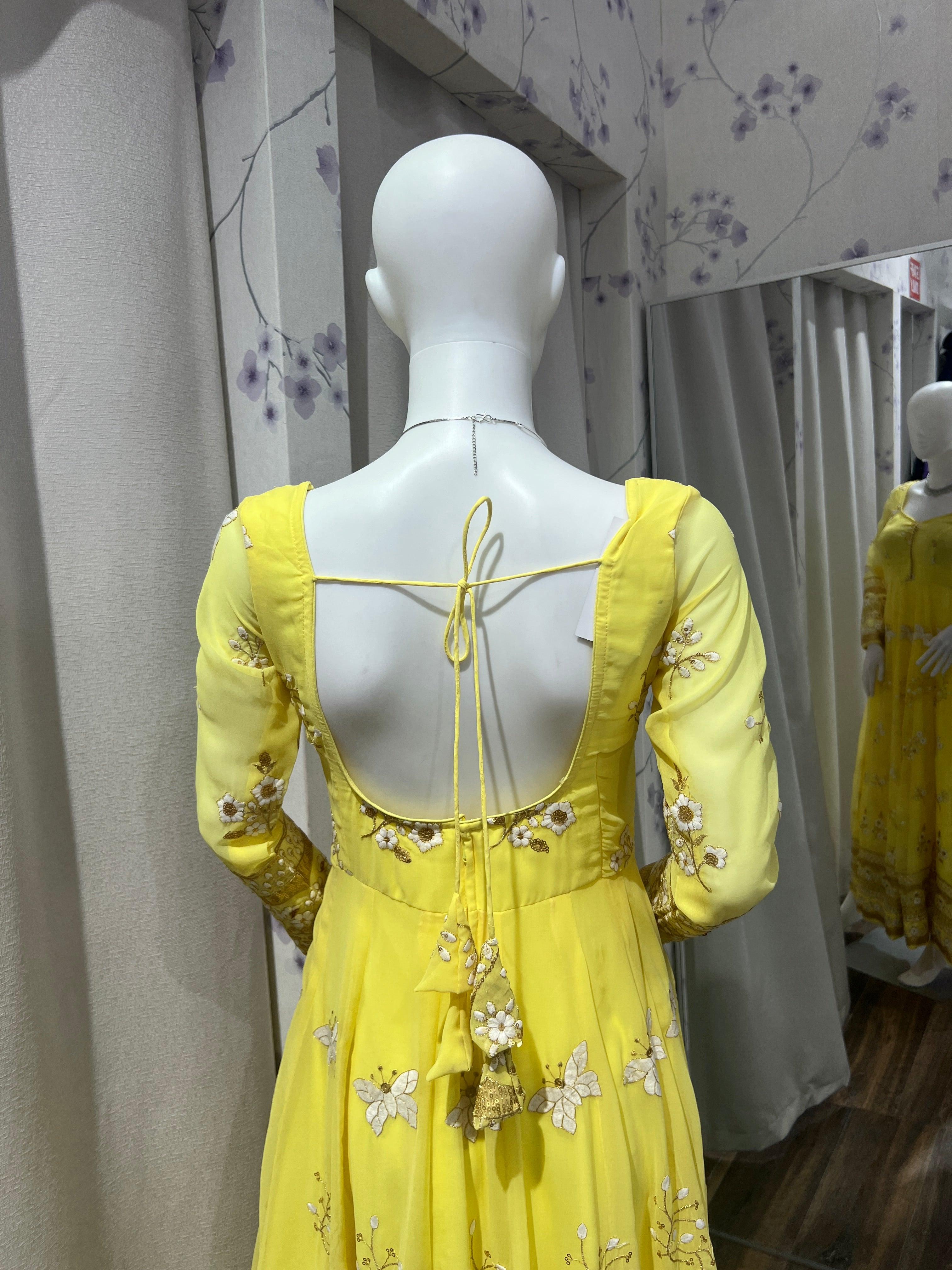 Yellow Gown - Boutique Nepal